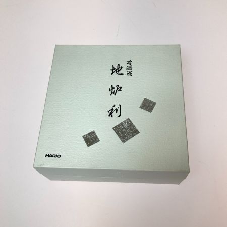  HARIO ハリオ HARIO 冷酒器　地炉利　「ちぎり絵」 360ml 2合 IDC-2CC