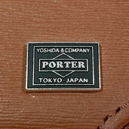  PORTER ポーター 吉田カバン L字ラウンドファスナー長財布 カレント 052-02210 ブラウン