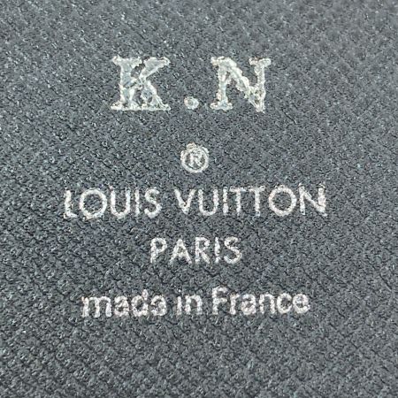  LOUIS VUITTON ルイヴィトン ポルトフォイユ ロン メンズ 二つ折り財布 タイガ M33401 グレー イニシャル入り