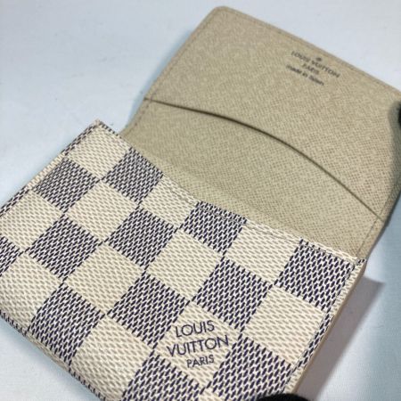  LOUIS VUITTON ルイヴィトン ダミエ アズール アンヴェロップ・カルト・ドゥ・ヴィジット N61746 カードケース