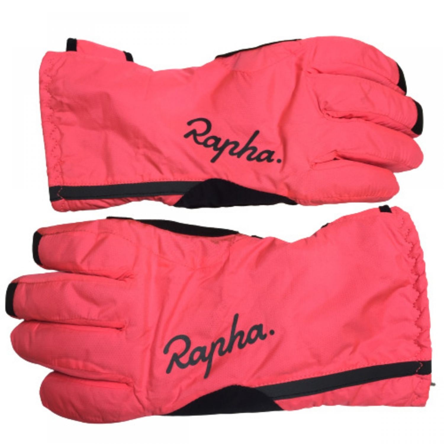 中古】 Rapha ラファ ディープウィンターグローブ ピンク サイズS C