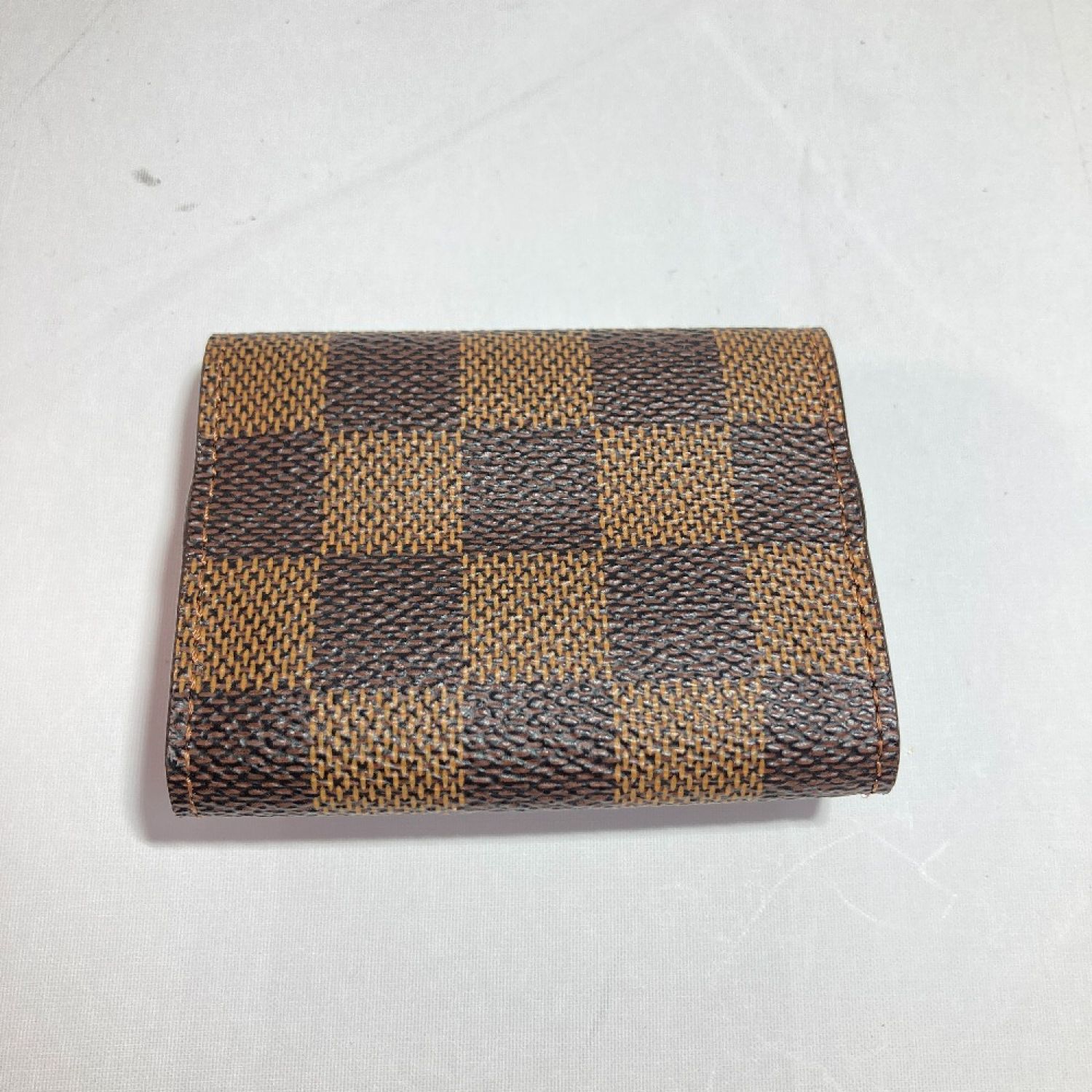 中古】 LOUIS VUITTON ルイヴィトン カフスケース ブラウン Aランク