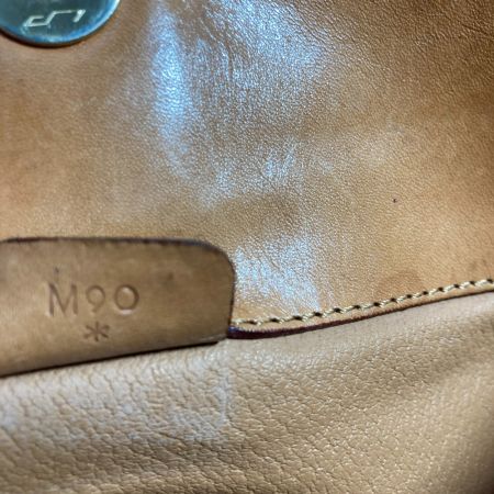  CELINE セリーヌ マカダム クラッチバッグ セカンドバッグ ブラウン x ゴールド