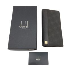 ◎◎ dunhill ダンヒル 財布 長財布 箱付 ブラウン Cランク
