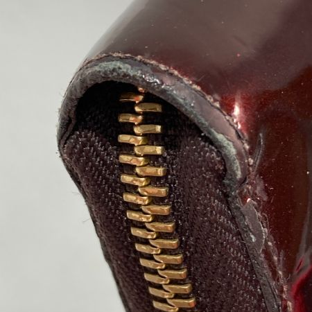  LOUIS VUITTON ルイヴィトン ヴェルニ ジッピーウォレット  M93522 ハガレ・ファスナー破損 ダメージ多