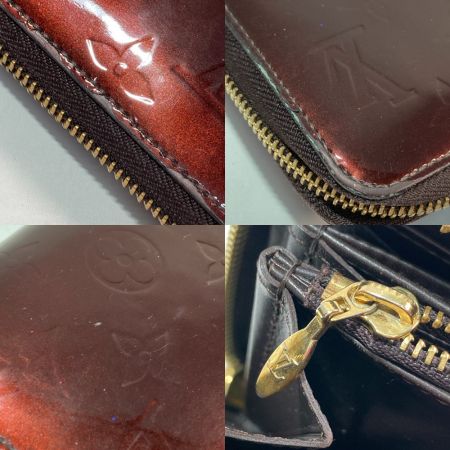  LOUIS VUITTON ルイヴィトン ヴェルニ ジッピーウォレット  M93522 ハガレ・ファスナー破損 ダメージ多