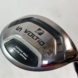 ◎◎ KATANA カタナ VOLTiO III G ユーティリティ 5UT 22°  Tour AD VJ-5U SR カバー付 Cランク