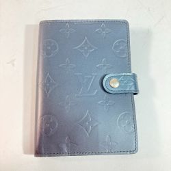 ◎◎ LOUIS VUITTON ルイヴィトン モノグラム・マット アジェンダPM R20935 ブルー Bランク