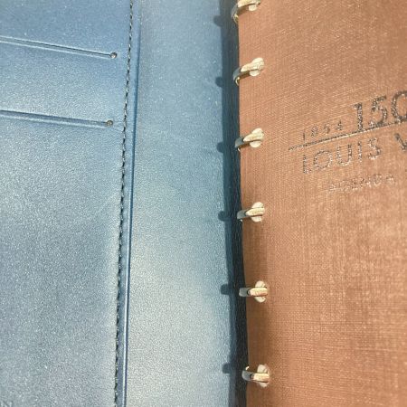  LOUIS VUITTON ルイヴィトン モノグラム・マット アジェンダPM R20935 ブルー