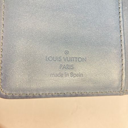  LOUIS VUITTON ルイヴィトン モノグラム・マット アジェンダPM R20935 ブルー