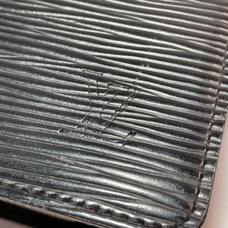  LOUIS VUITTON ルイヴィトン エピ アジェンダ MM 手帳カバー R20202 ブラック