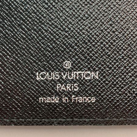  LOUIS VUITTON ルイヴィトン エピ アジェンダ MM 手帳カバー R20202 ブラック