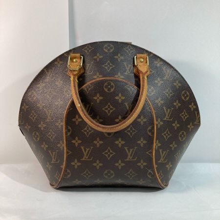  LOUIS VUITTON ルイヴィトン モノグラム エリプスMM M51126 ブラウン x ゴールド ハンドバッグ