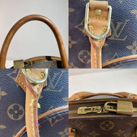  LOUIS VUITTON ルイヴィトン モノグラム エリプスMM M51126 ブラウン x ゴールド ハンドバッグ