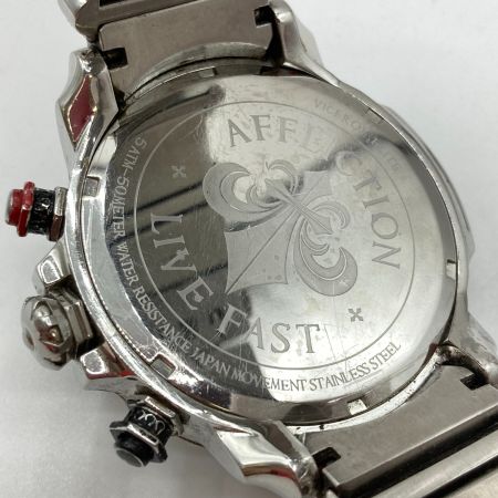  AFFLICTION VICEROY ELITE メンズ クォーツ 腕時計 ダメージ多 現状渡し ジャンク