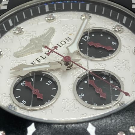  AFFLICTION VICEROY ELITE メンズ クォーツ 腕時計 ダメージ多 現状渡し ジャンク