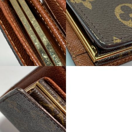  LOUIS VUITTON ルイヴィトン モノグラム ポルトモネ・ビエ ヴィエノワ M61663 2つ折り財布