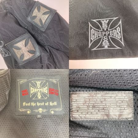  WEST COARST CHOPPERS ウエストコーストチョッパーズ ライティングジャケット メンズ XS ブラック