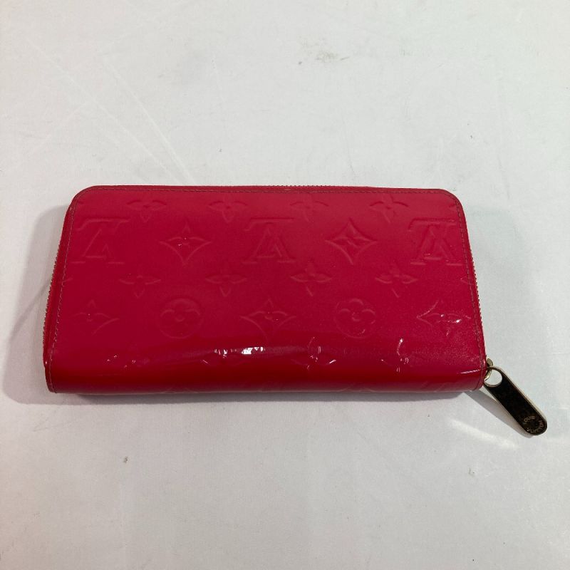 中古】 LOUIS VUITTON ルイヴィトン ヴェルニ ジッピー・ウォレット ...