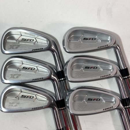  ROYAL COLLECTION ロイヤルコレクション SFD X7 FORGED 5-9.P 6本 アイアンセット N.S.PRO Zelos 8 S