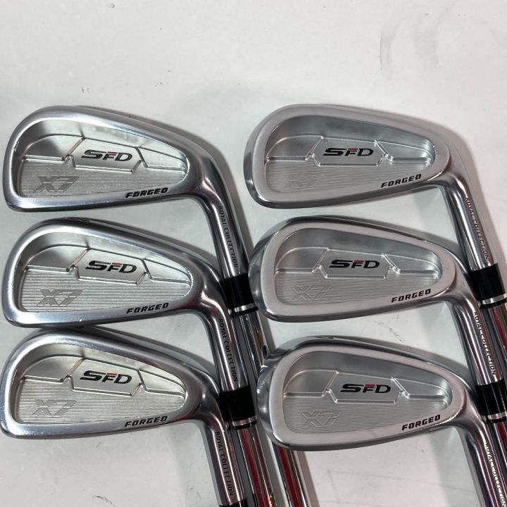 ROYAL COLLECTION ロイヤルコレクション SFD X7 FORGED 5-9.P 6本 アイアンセット N.S.PRO Zelos 8  S｜中古｜なんでもリサイクルビッグバン