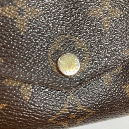  LOUIS VUITTON ルイヴィトン モノグラム ポルトフォイユ・サラ M60531 ブラウン x ゴールド 長財布