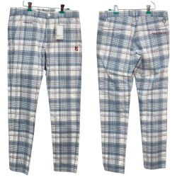 ◎◎ PEARLY GATES パーリーゲイツ ツイルストレッチパンツ 053-7131207 グレー サイズ5 Bランク