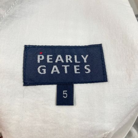  PEARLY GATES パーリーゲイツ ツイルストレッチパンツ 053-7131207 グレー サイズ5