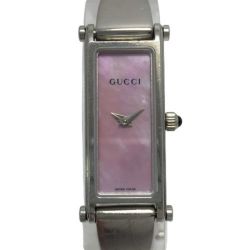 ◎◎ GUCCI グッチ 1500L ピンクシェル クォーツ レディース 腕時計 1500L Cランク