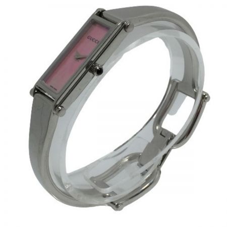  GUCCI グッチ 1500L ピンクシェル クォーツ レディース 腕時計 1500L