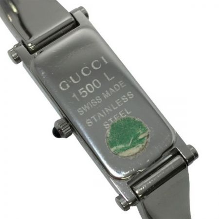  GUCCI グッチ 1500L ピンクシェル クォーツ レディース 腕時計 1500L