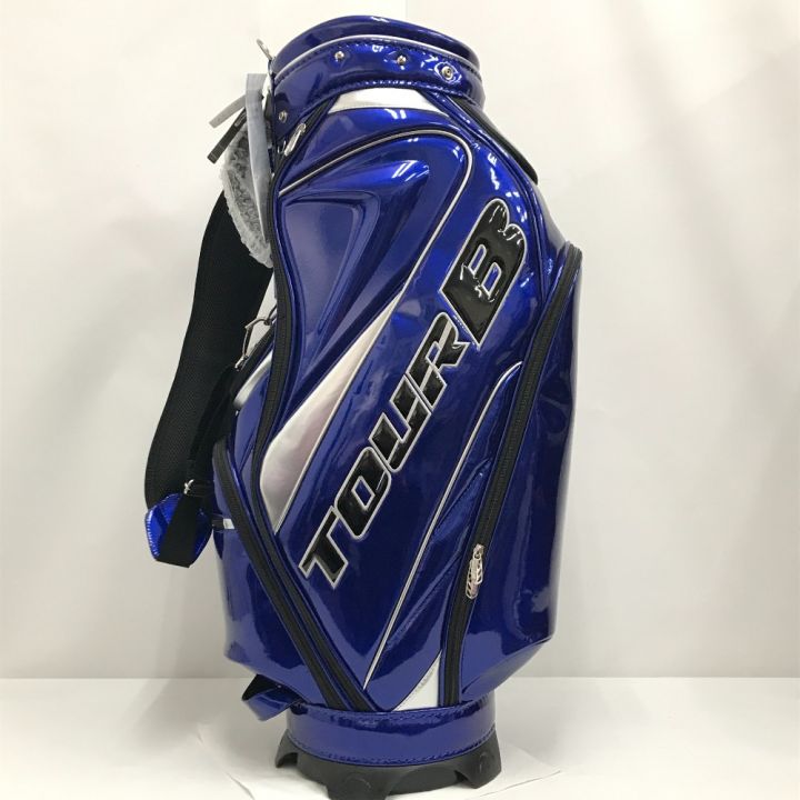 Bridgestone ブリヂストン TOUR B キャディバッグ 総エナメルモデル CBG012 ネイビー 9.5型 4.0kg  47インチ対応｜中古｜なんでもリサイクルビッグバン