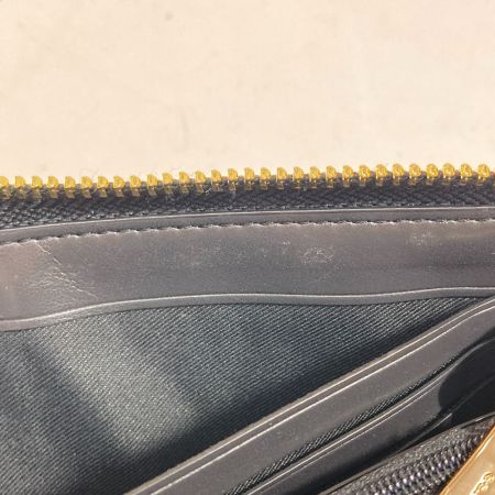  COACH コーチ 長財布 F38689 ブラック x ワイン x ゴールド L字ファスナー フローラル 花柄プリント レディース