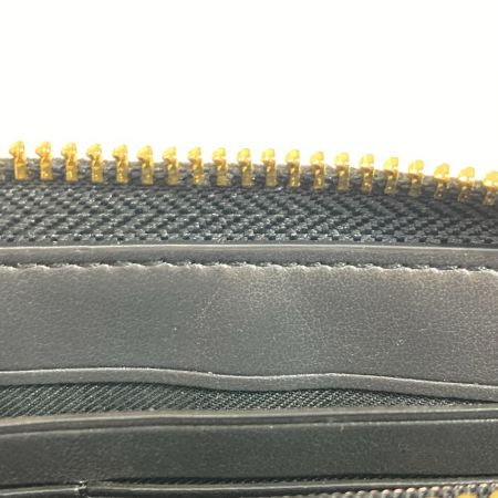  COACH コーチ 長財布 F38689 ブラック x ワイン x ゴールド L字ファスナー フローラル 花柄プリント レディース