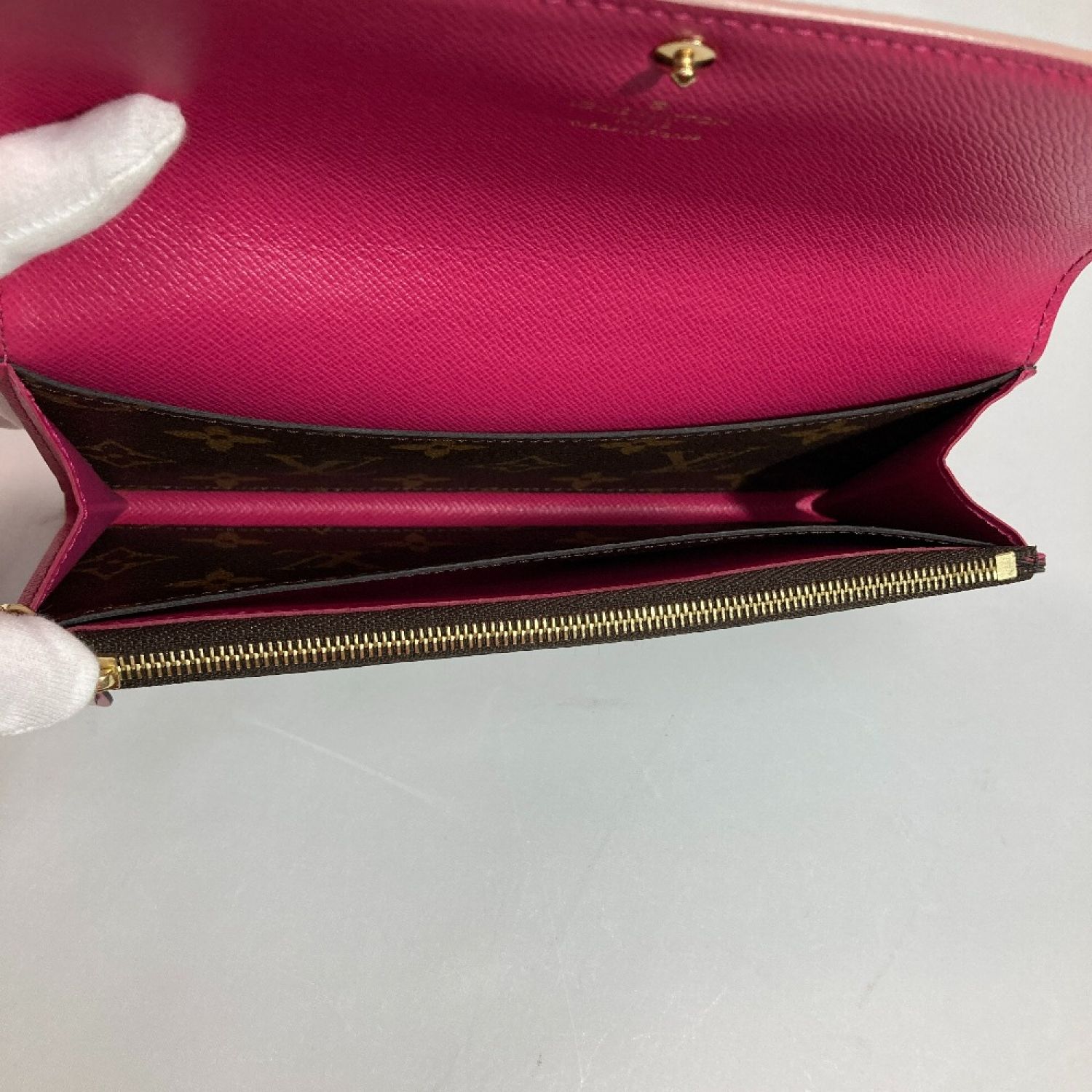 中古】 LOUIS VUITTON ルイヴィトン モノグラム ポルトフォイユ