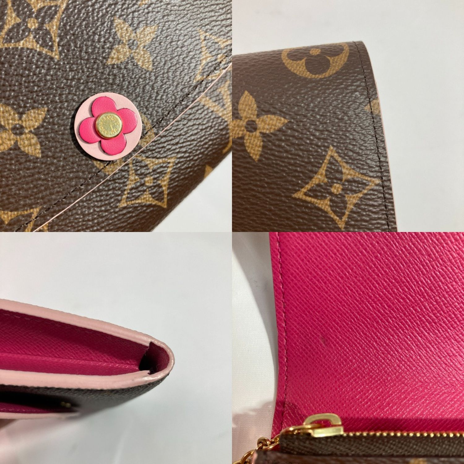 中古】 LOUIS VUITTON ルイヴィトン モノグラム ポルトフォイユ