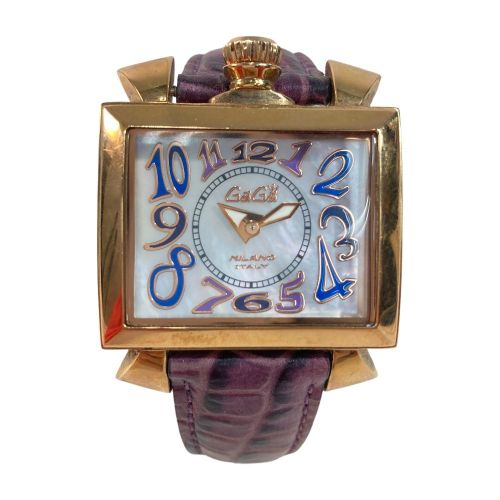◎◎ガガミラノ NAPOLEONE 40MM 6031.4 クォーツ 腕時計 www