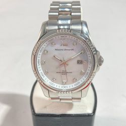 ◎◎ Mauro Jerardi 腕時計 MJ-037 ホワイト ソーラー クオーツ Bランク