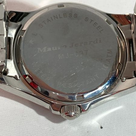  Mauro Jerardi 腕時計 MJ-037 ホワイト ソーラー クオーツ