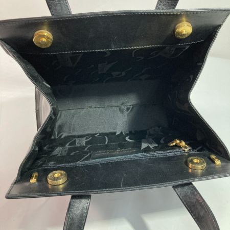  Ferragamo フェラガモ ハンドバッグ ヴァラリボン BA214178 ブラック x ゴールド ショルダーストラップ欠品