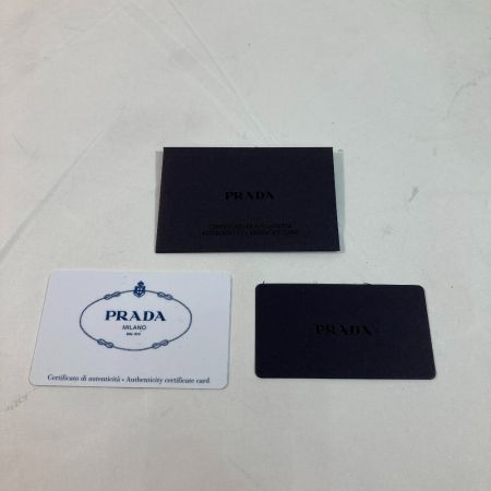  PRADA プラダ PORTACHIAVI GANCI キーケース 2PG222 BALTICO x シルバー ネイビー バルチコ