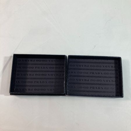  PRADA プラダ PORTACHIAVI GANCI キーケース 2PG222 BALTICO x シルバー ネイビー バルチコ