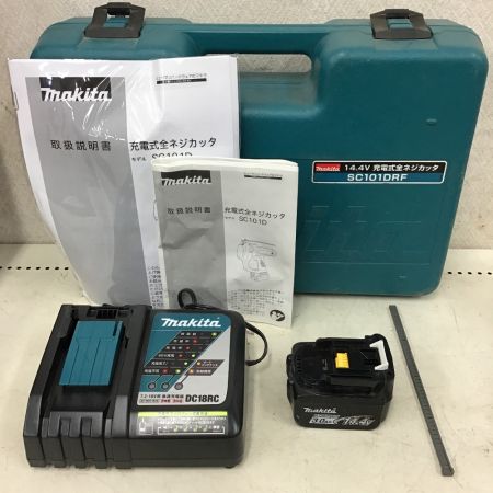  MAKITA マキタ 充電式 全ネジカッタ　充電器・充電池・ケース付 SC101D