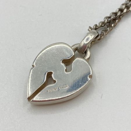  GUCCI グッチ ノット ハート ネックレス SILVER925