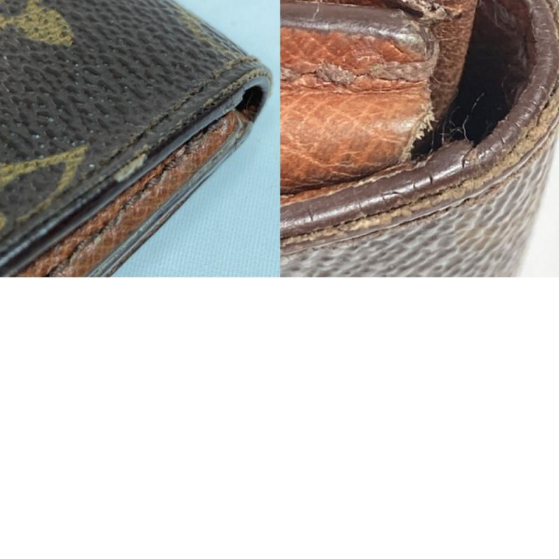 中古】 LOUIS VUITTON ルイヴィトン モノグラム ポルト・モネ・グセ