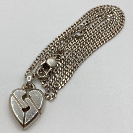  GUCCI グッチ ノット ハート ネックレス SILVER925