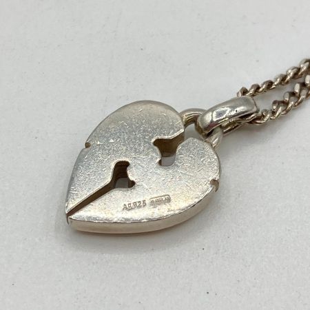  GUCCI グッチ ノット ハート ネックレス SILVER925