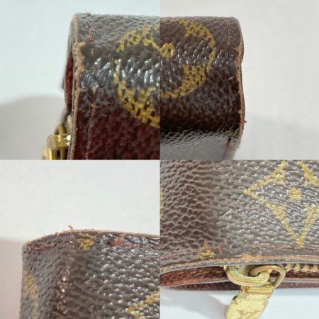  LOUIS VUITTON ルイヴィトン モノグラム コンパクトジップ  M61667 財布 イニシャル入り