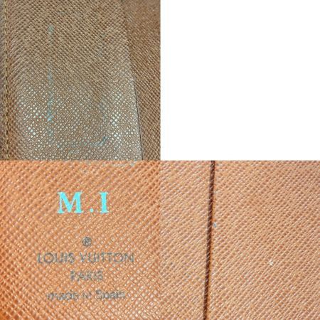  LOUIS VUITTON ルイヴィトン モノグラム コンパクトジップ  M61667 財布 イニシャル入り
