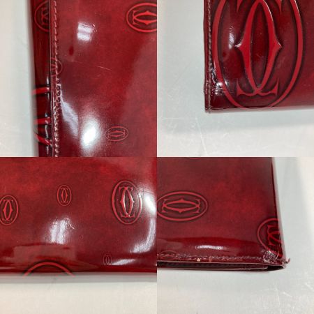  Cartier カルティエ 長財布 ハッピーバースデー L300722 ボルドー